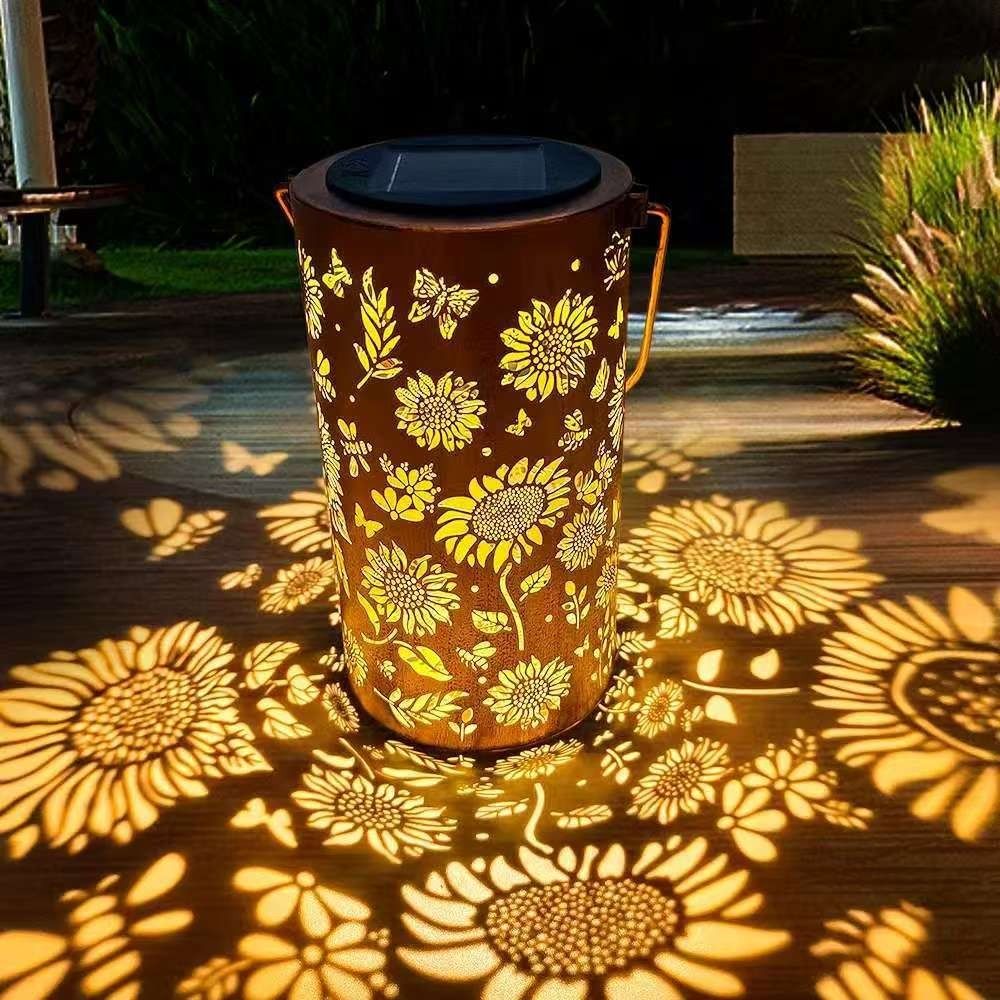 Outdoor Lighting Pathway - Zonnebloemlicht en schaduwlamp Waterdicht buitenlicht op