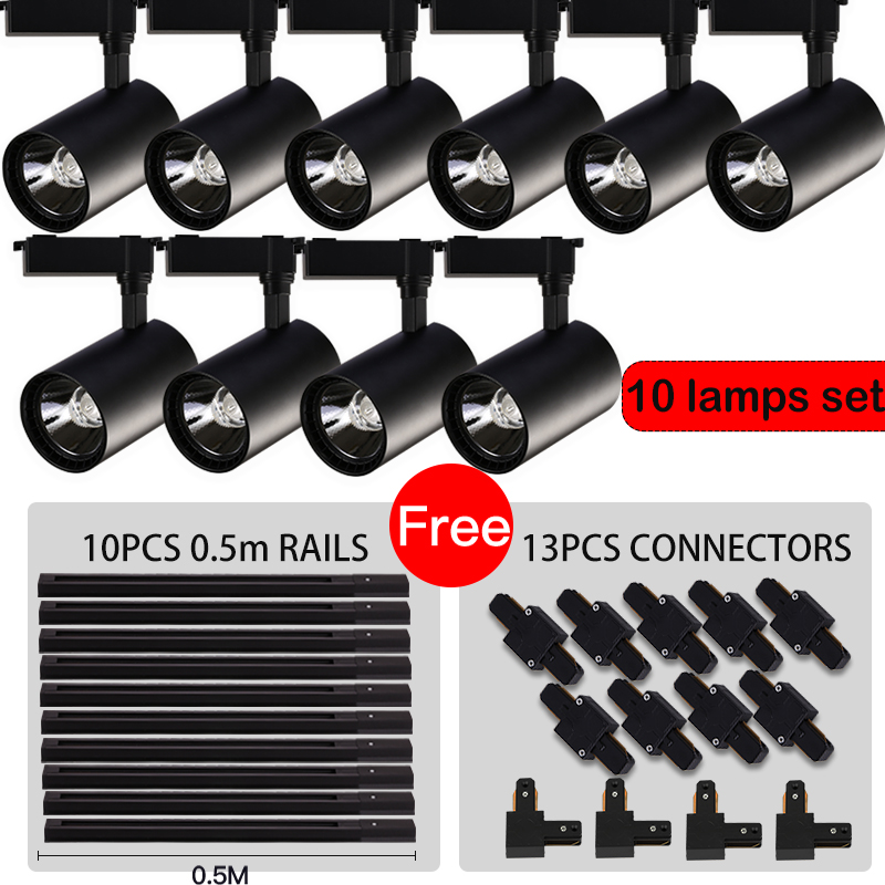 Outdoor Lighting Track - Spoorlicht 50W Hoge heldere plafondlamp Spoorlicht