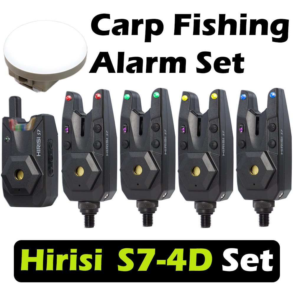 Outdoor Lighting Wireless - Hirisi S7-4D Draadloze Karpervisserij Aanhapmelder Set