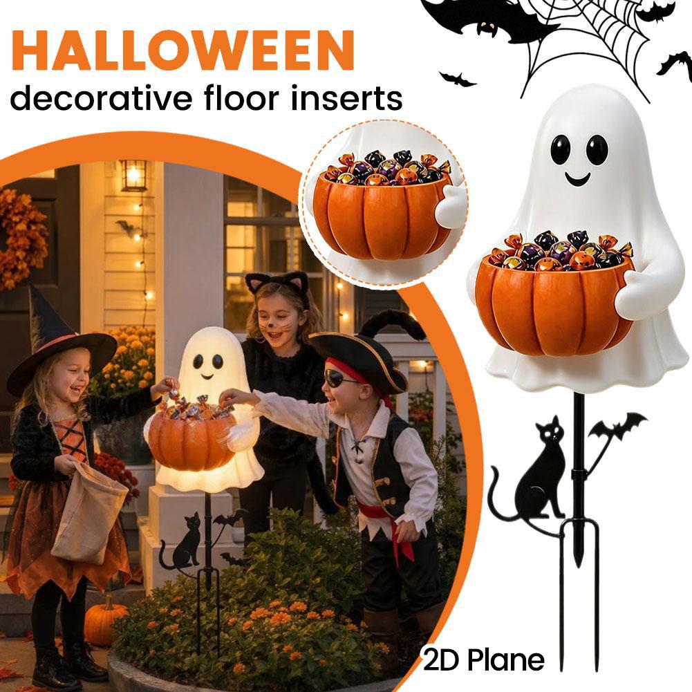 Outdoor Lighting Pathway - 2D Halloween Spook Pompoen Snoep Houder