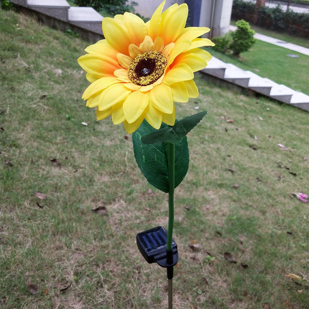 Zonne-LED-zonnebloemtuinlampen - Outdoor Lighting Pathway recensie en prijs
