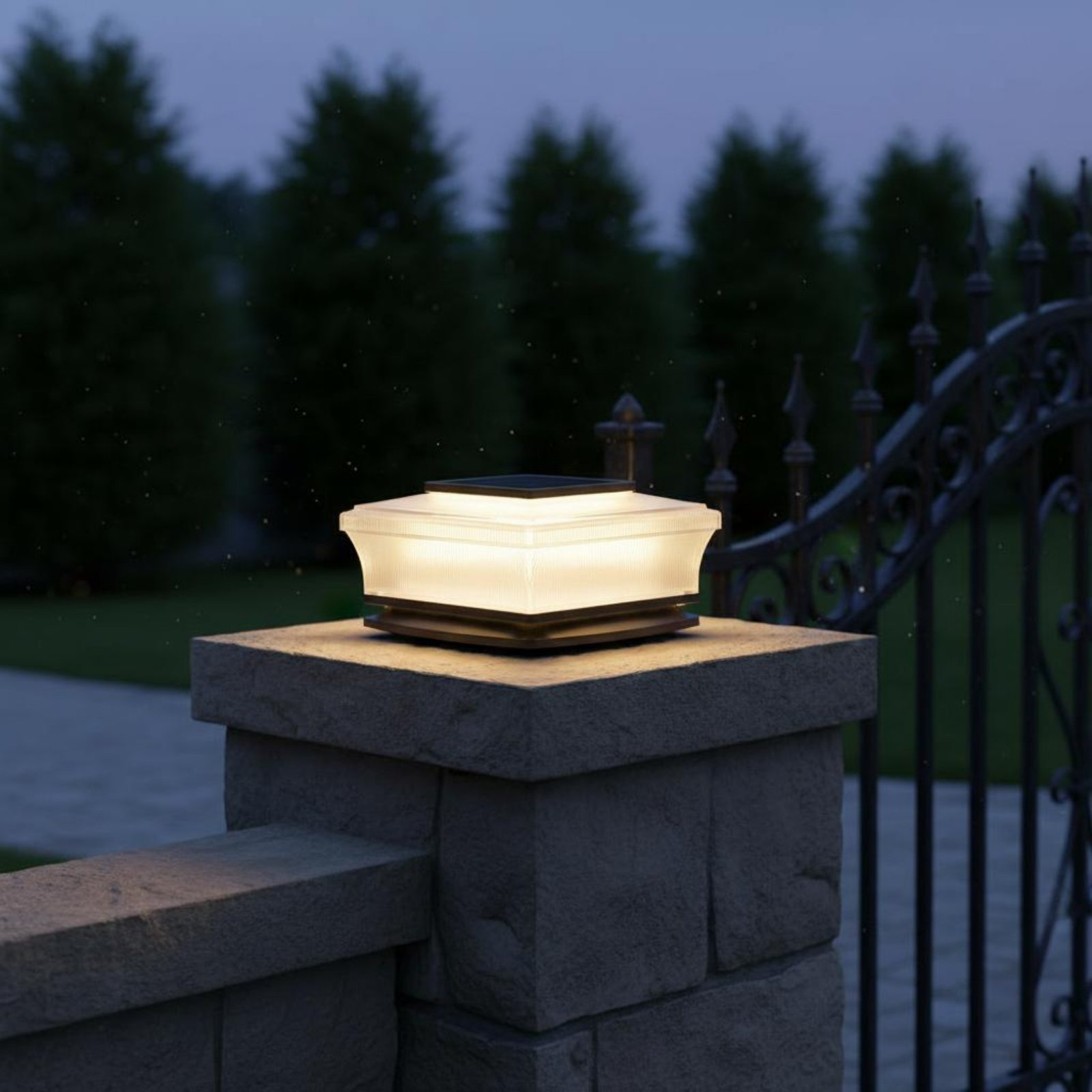 Solar Post Cap Light Draadloos - Outdoor Lighting Wireless recensie en prijs
