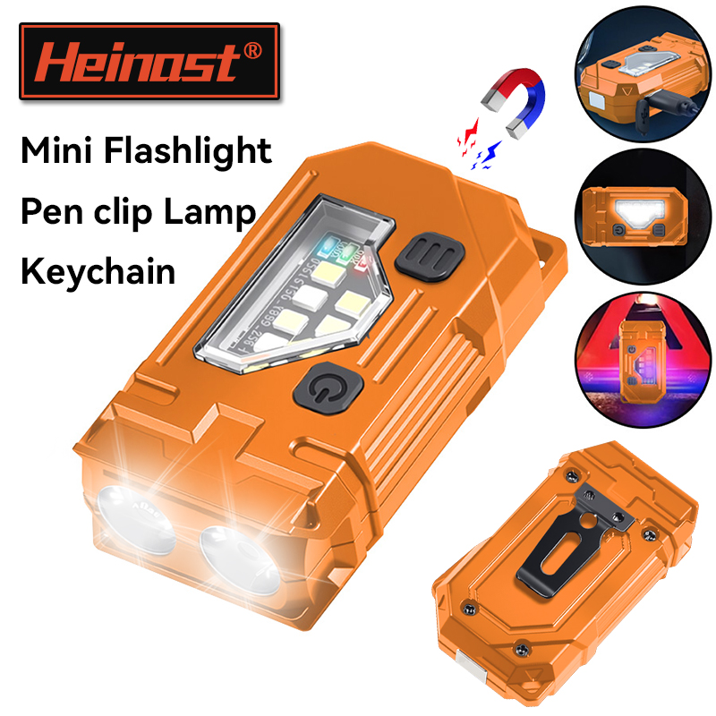 Mini sleutelhanger EDC zaklamp - Outdoor Lighting Black recensie en prijs