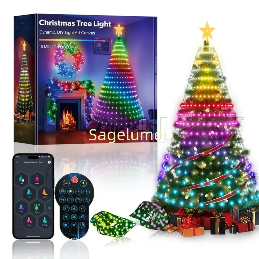 RGBIC 400 LEDs kerstverlichtin - Outdoor Lighting Uk recensie en prijs