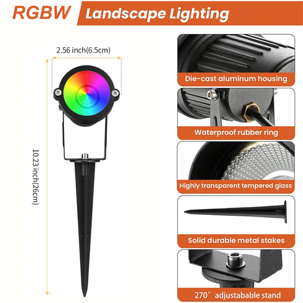 RGBW Landschapsverlichting 10W - Outdoor Lighting Ip65 recensie en prijs