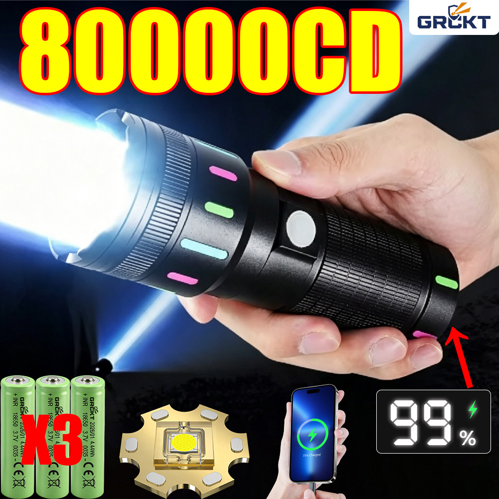 80000CD Meest krachtige LED-za - Outdoor Lighting Black recensie en prijs