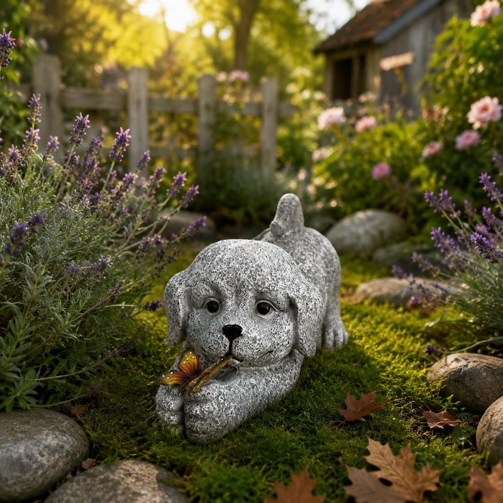 Solar Dog Statue Resin Craft S - Outdoor Lighting Ip65 recensie en prijs